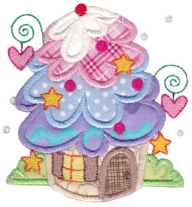 Christmas Village Applique 7