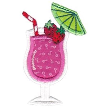 Applique Strawberry Cocktail