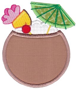 Applique Pina Colada