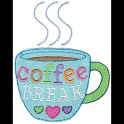 Coffee Break Mug Filled Stitch