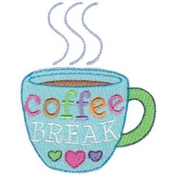 Coffee Break Mug Filled Stitch