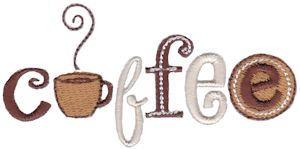 Coffee Word Art