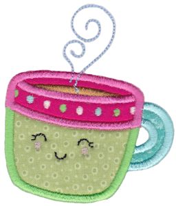 Coffee Mug Applique