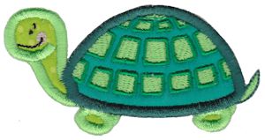 Turtle Stick Animal Applique