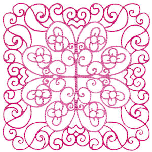 Country Flowers Quilt Blocks 9