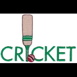 Cricket Word Art