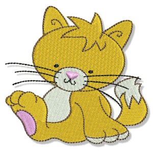 Cuddly Kitten Embroidery Designs Bunnycup Embroidery