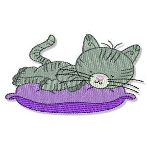 Cuddly Kitten Embroidery Designs Bunnycup Embroidery