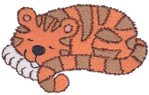 Cuddly Tiger 10