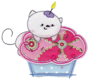 Cupcake Critters Applique 11