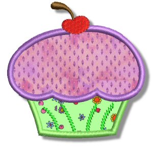 Cupcakes Applique 5