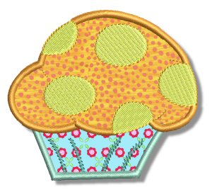 Cupcakes Applique 6
