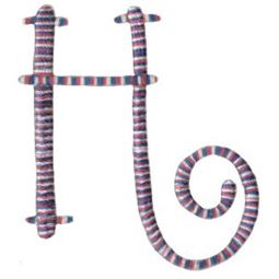 Curlz Alphabet H