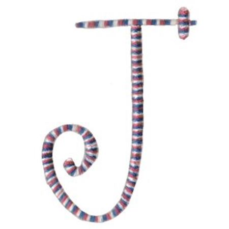 Curlz Alphabet J
