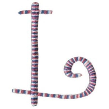 Curlz Alphabet L
