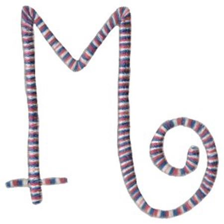 Curlz Alphabet M