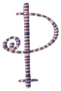 Curlz Alphabet P