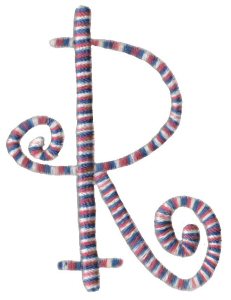 Curlz Alphabet R