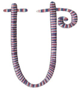 Curlz Alphabet U