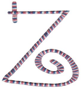 Curlz Alphabet Z