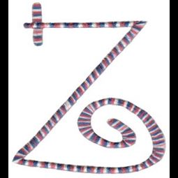 Curlz Alphabet Z
