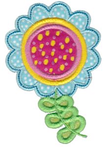 Cute Flower Applique 7