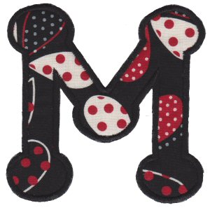 Cute Greek Alphabet Applique 12