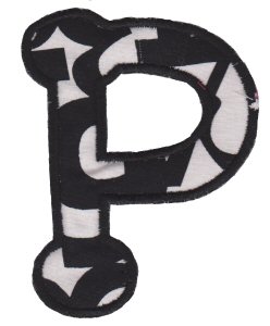 Cute Greek Alphabet Applique 17