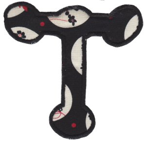 Cute Greek Alphabet Applique 19