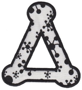 Cute Greek Alphabet Applique 4