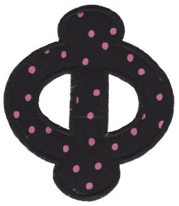 Cute Greek Alphabet Applique 6