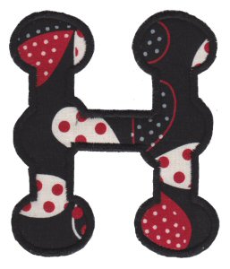 Cute Greek Alphabet Applique 8
