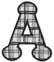 Cute Greek Alphabet Applique