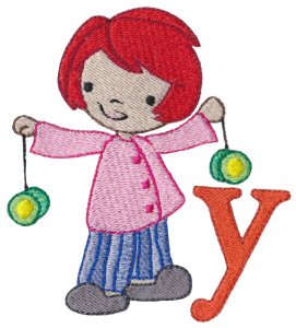 Cuties Alphabet Y