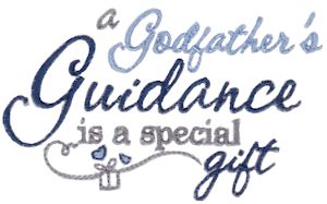 A Godfather's Guidance Is A Special Gift