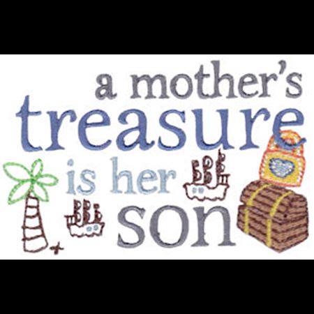 A Mother's Treasure Is Her Son
