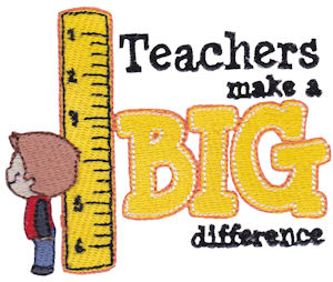 Teachers Make A Big Difference Boy