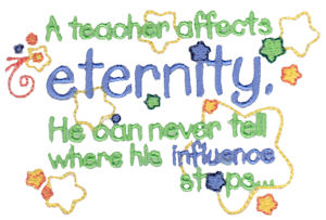 t	A Teacher Affects Eternity Boy