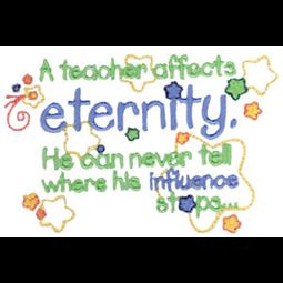 t	A Teacher Affects Eternity Boy