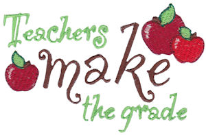 Teachers Make The Grade