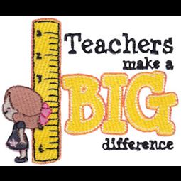 Teachers Make A Big Difference Girl