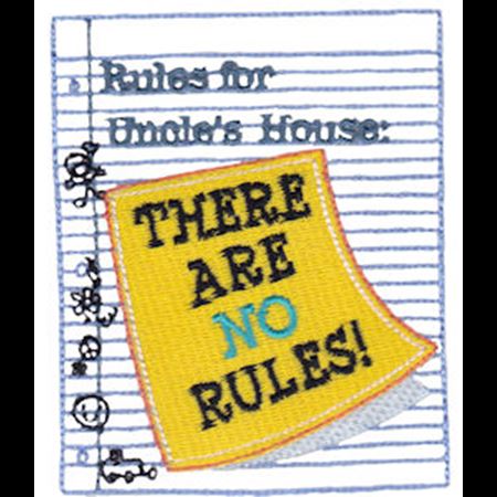 Rules For Uncle's House