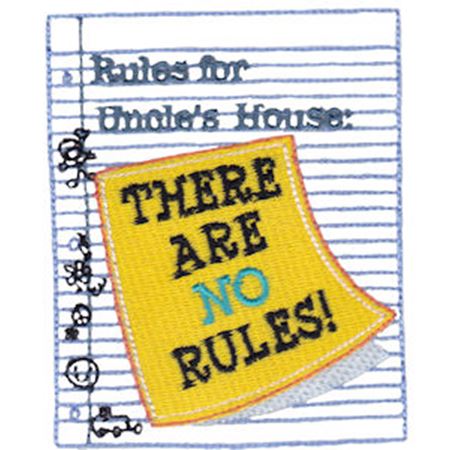 Rules For Uncle's House