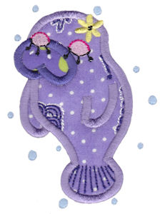 Decorative Sea Creatures Applique 10