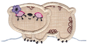 Decorative Sea Creatures Applique 12