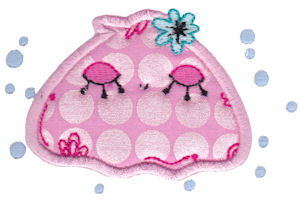 Decorative Sea Creatures Applique 3