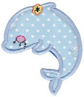 Decorative Sea Creatures Applique