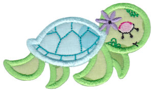 Decorative Sea Creatures Too Applique 10