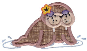 Decorative Sea Creatures Too Applique 11