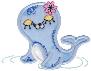 Decorative Sea Creatures Too Applique 2